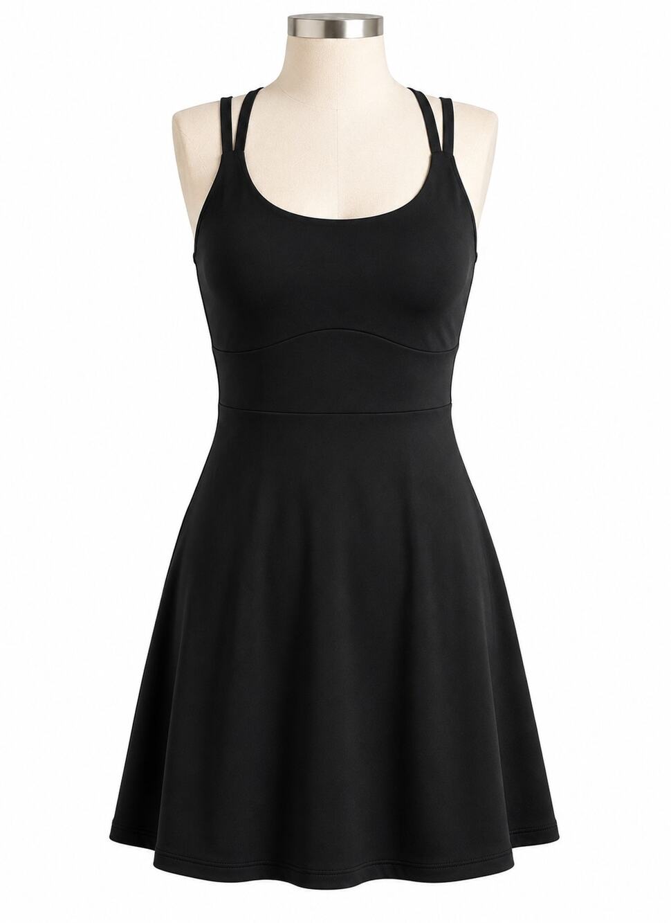 Z by Zella Black Athletic Dress - Built-In Shorts & Bra - Size XL